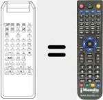 Replacement remote control for REMCON953