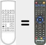 Replacement remote control for RC1