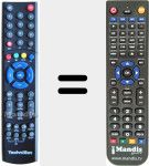 Replacement remote control for REMCON226