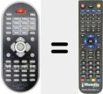 Replacement remote control for REMCON693