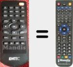 Replacement remote control for Movie Cube (K220)