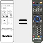 Replacement remote control for REMCON234