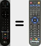 Replacement remote control for AKB30377808