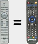 Replacement remote control for RC4490 (242254901809)
