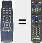 Replacement remote control for RC39800R00-08