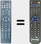 Replacement remote control for RC00119P
