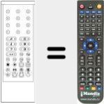 Replacement remote control for RC1002