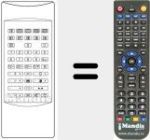 Replacement remote control for RC510