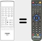 Replacement remote control for RC642