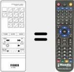 Replacement remote control for RC840B