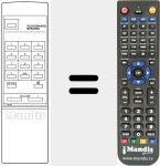 Replacement remote control for RC90