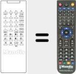 Replacement remote control for RC9000
