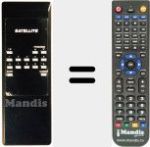 Replacement remote control for REMCON1255