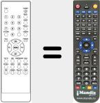 Replacement remote control for REMCON901