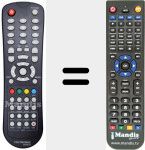 Replacement remote control for 060615