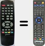 Replacement remote control for IQG1