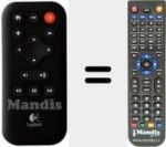Replacement remote control for LOG004