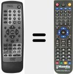 Replacement remote control for RC07