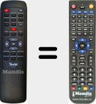 Replacement remote control for DS52RC