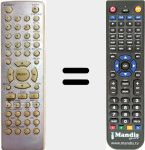 Replacement remote control for Vision-SLX