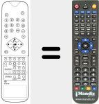 Replacement remote control for RC 647340
