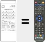 Replacement remote control for RC 85