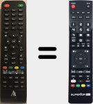 Replacement remote control for Cloud-Ibox III