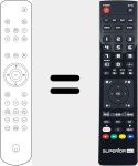 Replacement remote control for AZUR540R-V3