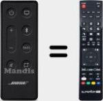 Replacement remote control for TV Speaker