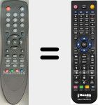 Replacement remote control for CSR420422