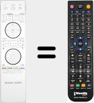 Replacement remote control for BDS280-580 White (06RC12A03X)