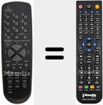 Replacement remote control for 076NOED040