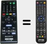 Replacement remote control for RMTB119P (149002851)