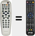 Replacement remote control for REMCON499