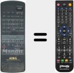 Replacement remote control for RC-T9L