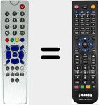 Replacement remote control for Digital1