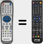 Replacement remote control for BOM004