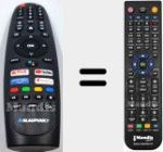 Replacement remote control for RMCEXL0004N