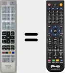 Replacement remote control for CT-8035 (23385770)