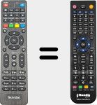 Replacement remote control for 2534830000100