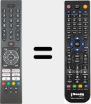 Replacement remote control for RC45135TR (30110072)