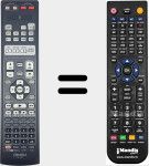 Replacement remote control for RC-1147 (307010070004D)