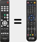 Replacement remote control for RC-1225 (30701025900AD)