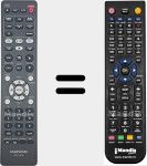 Replacement remote control for RC014CR (30701026700AM)