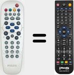 Replacement remote control for RC19335019/01 (313923808141)