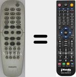 Replacement remote control for PHREM156 (313924872031)