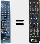 Replacement remote control for CT-90345 (REMCON1231)