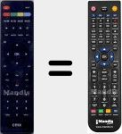Replacement remote control for 504C1932102