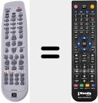 Replacement remote control for 97P1RA2FB1