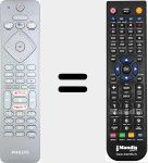 Replacement remote control for RC415440101R (996599002217)